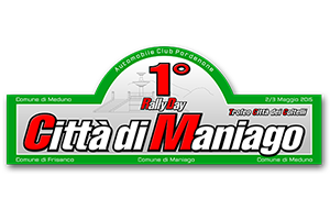 CHRISTIAN DE GASPERI – DANY SILOTTO AL 1° RALLY DAY CITTA' DI MANIAGO