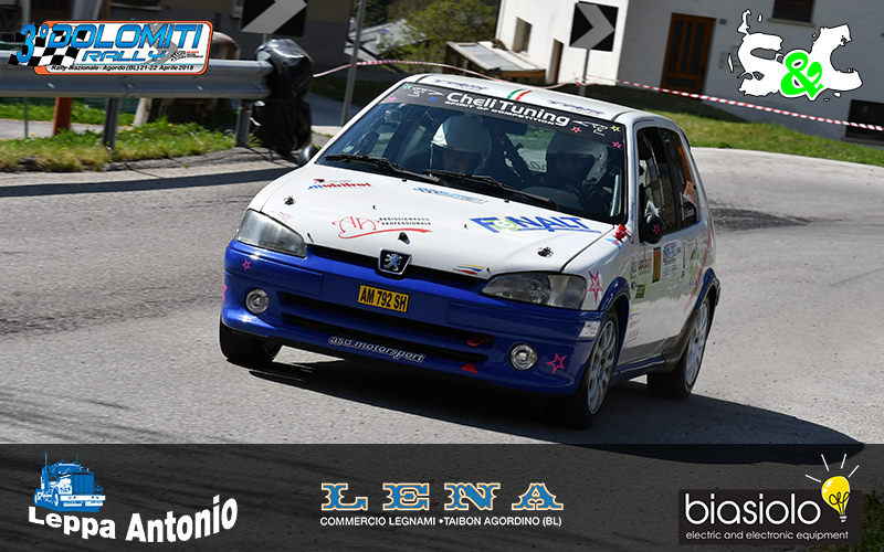 DISCRETO IL 3° DOLOMITI RALLY PER DANIELE GRETTER E JESSICA COLOMBINI