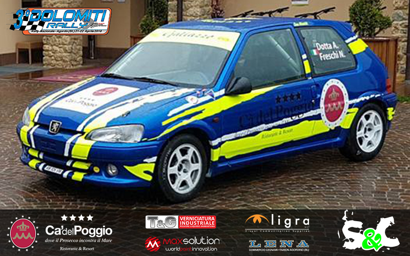 ANDREA DOTTA E NATASCIA FRESCHI, LE SORELLE DEL 3° DOLOMITI RALLY