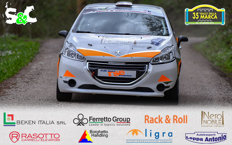 WILLIAMS ZANOTTO E CHRISTIAN BUCCINO AL 35° RALLY DELLA MARCA