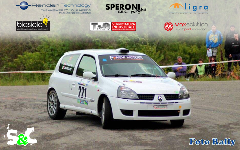 LUCA BURGAZZI E DEBORA GUGLIERI AL RALLY NAZIONALE DEL TARO