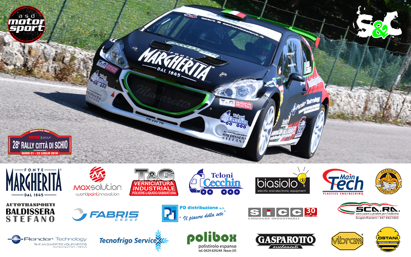 ANDREA BASSO E GIULIA ZANCHETTA AL 28° RALLY CITTÀ DI SCHIO