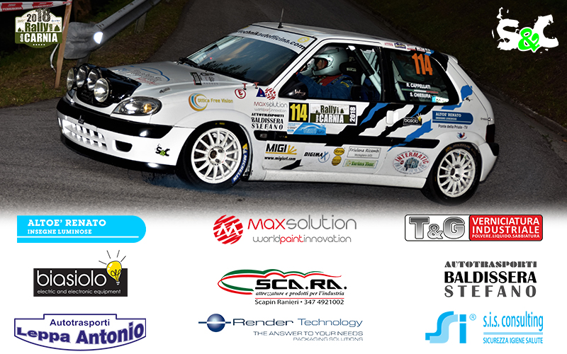 SFORTUNATO IL RALLY DELLA CARNIA PER CAPPELLATI – CHIESURA
