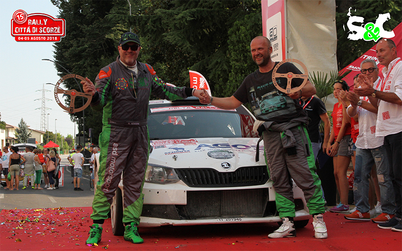 SETTIMO POSTO ASSOLUTO PER BERGAMO – SIMIONI AL 15° RALLY CITTÀ DI SCORZE’