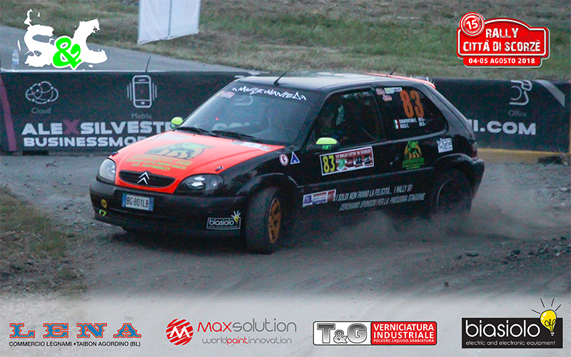 15° RALLY CITTÀ DI SCORZE’ SFORTUNATO PER BONAVENTURA – ROSSI