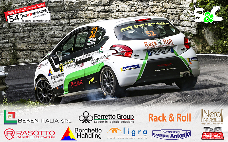 WILLIAMS ZANOTTO E CHRISTIAN BUCCINO AL 54° RALLY DEL FRIULI VENEZIA GIULIA
