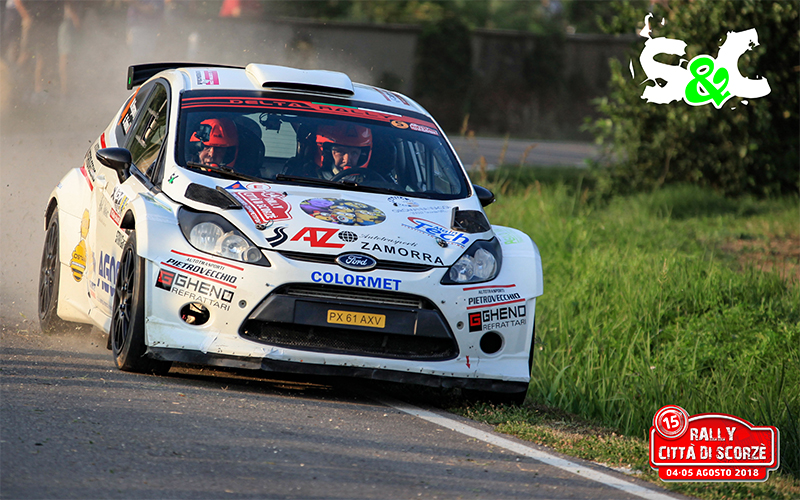 MATTEO BERGAMO E GIORGIO SIMIONI AL 15° RALLY CITTÀ DI SCORZE’