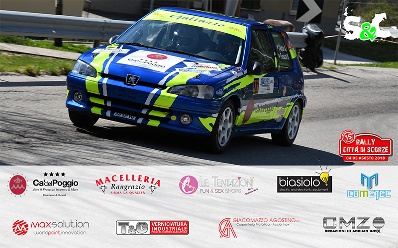 ANDREA DOTTA E NATASCIA FRESCHI AL 15° RALLY CITTA’ DI SCORZE’