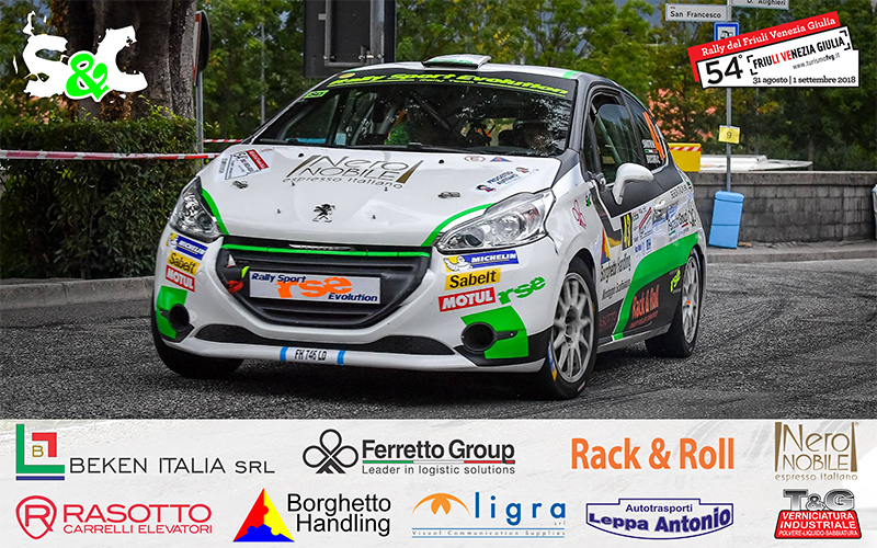 UN BUON 54° RALLY FRIULI-VENEZIA GIULIA PER ZANOTTO – BUCCINO
