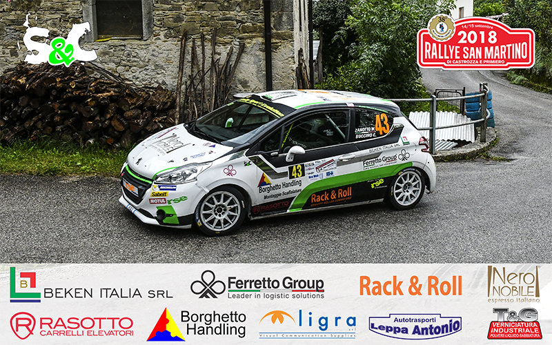 WILLIAMS ZANOTTO E CHRISTIAN BUCCINO AL 38° RALLY SAN MARTINO DI CASTROZZA
