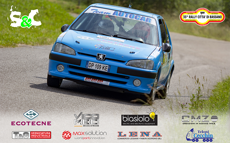 MATTIA GHION E MATTEO GAMBASIN DI NUOVO INSIEME PER IL 35° RALLY CITTA’ DI BASSANO