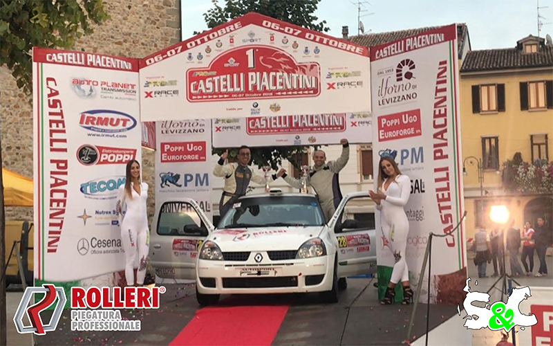 VITTORIA IN CLASSE N3 PER MAURO FONTANA E LUCA BURGAZZI AL 1° RALLY CASTELLI PIACENTINI