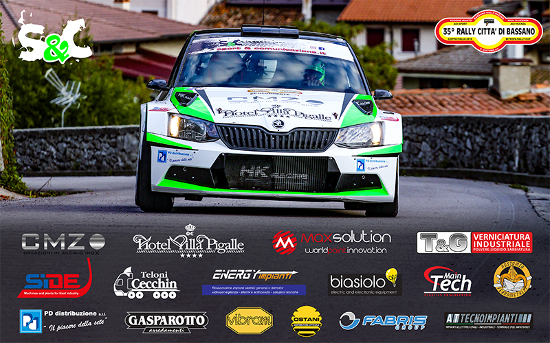 SI CONCLUDE IN ANTICIPO IL RALLY CITTA’ DI BASSANO PER BASSO – BARONE