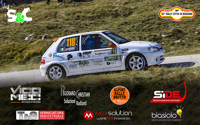 VITTORIA DI CLASSE N2 PER PASA – LAZZAROTTO AL 35° RALLY CITTA’ DI BASSANO