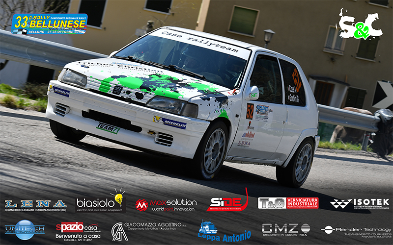 ALESSIO CASE E LORENZO BOGO AL 33° RALLY BELLUNESE