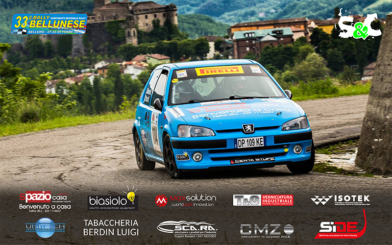 MANUEL D’INCA’ E MARCO GALVANI AL 33° RALLY BELLUNESE