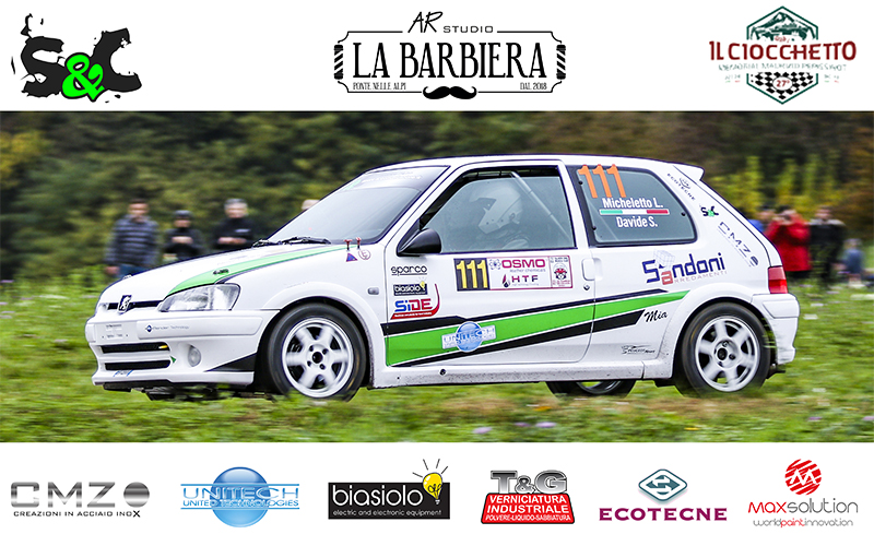 LORENZO MICHELETTO E RICCARDO MELE AL 27° RALLY IL CIOCCHETTO