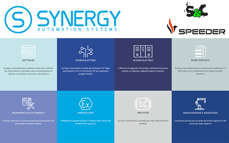 SYNERGY AUTOMATION SYSTEMS E SPORT & COMUNICAZIONE INSIEME NEL 2019