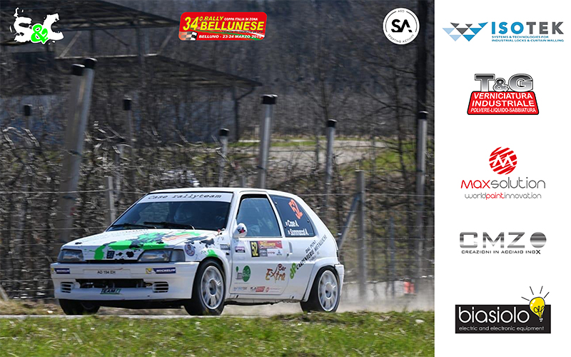 TROPPA SFORTUNA PER ALESSIO CASE E ALAIN SOMMACAL AL RALLY BELLUNESE