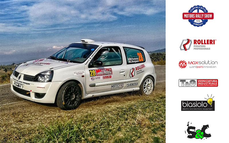AL VIA LA STAGIONE 2019 PER LUCA BURGAZZI E MAURO FONTANA AL MOTORS RALLY SHOW