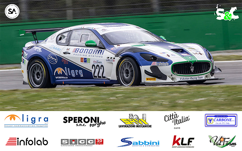 PRIMO APPUNTAMENTO DEL CAMPIONATO ITALIANO GT ENDURANCE SFORTUNATO PER L’EQUIPAGGIO 222