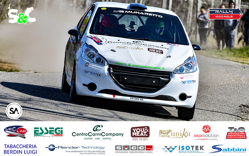 BUON DEBUTTO DI STEFANO BAGGIO E FRANCESCO BERDIN NEL CAMPIONATO ITALIANO WRC