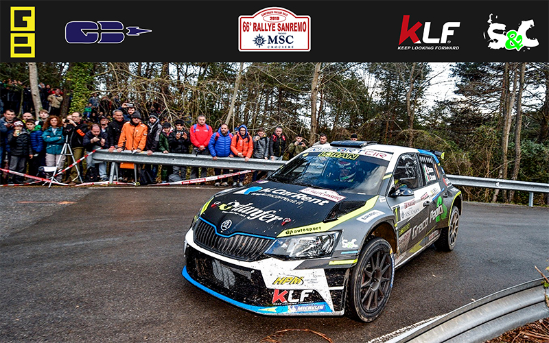 GIANDOMENICO BASSO TERZO ASSOLUTO AL 66° RALLYE SANREMO