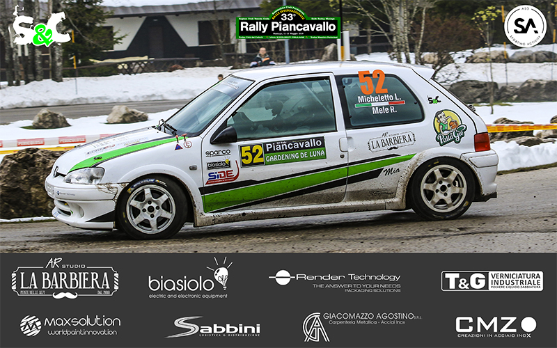 RITIRO PER LORENZO MICHELETTO E RICCARDO MELE AL 33° RALLY PIANCAVALLO