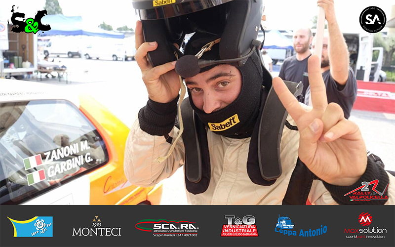 MATTEO ZANONI E DAVIDE DALL’Ò AL RALLY DELLA VALPOLICELLA