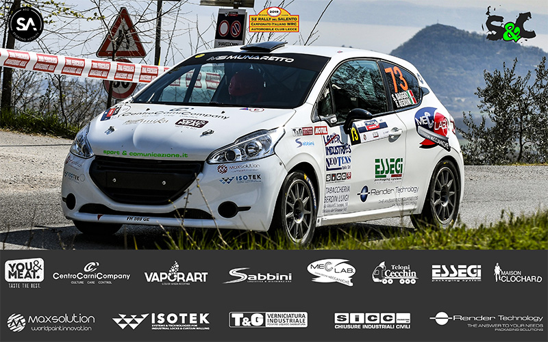 STEFANO BAGGIO E FRANCESCO BERDIN AL 52° RALLY DEL SALENTO