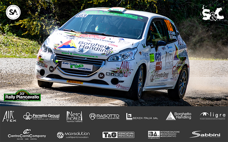 WILLIAMS ZANOTTO E CHRISTIAN BUCCINO AL 33° RALLY PIANCAVALLO