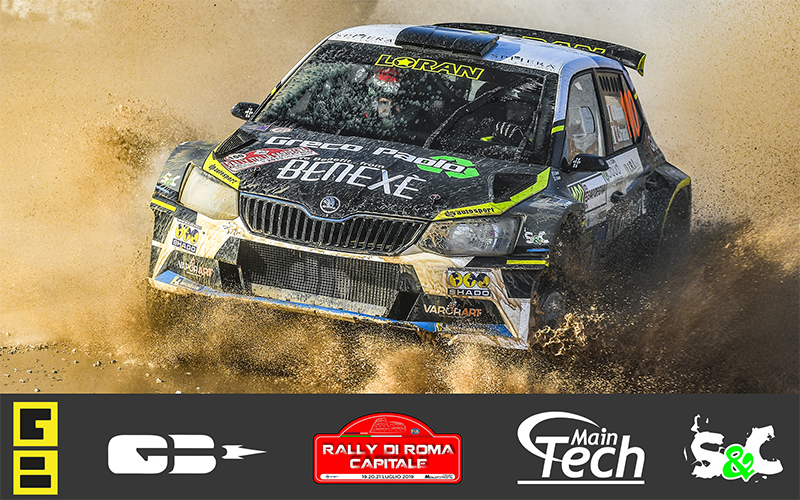 GIANDOMENICO BASSO E LORENZO GRANAI AL 7° RALLY DI ROMA CAPITALE