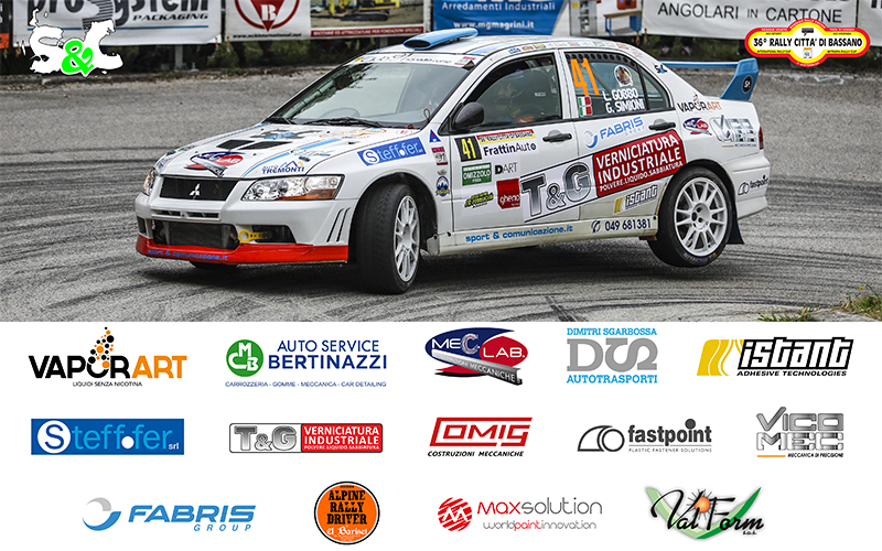 RITIRO PER LUCA GOBBO E GIORGIO SIMIONI AL 36° RALLY CITTA’ DI BASSANO