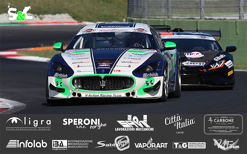 QUARTO POSTO GT4 FINALE PER BERNAZZANI, BECAGLI E PAJURANTA AL ROUND DI VALLELUNGA
