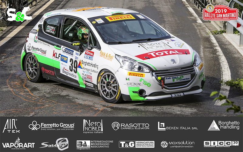 WILLIAMS ZANOTTO AL RALLY SAN MARTINO CON DANIEL TAUFER
