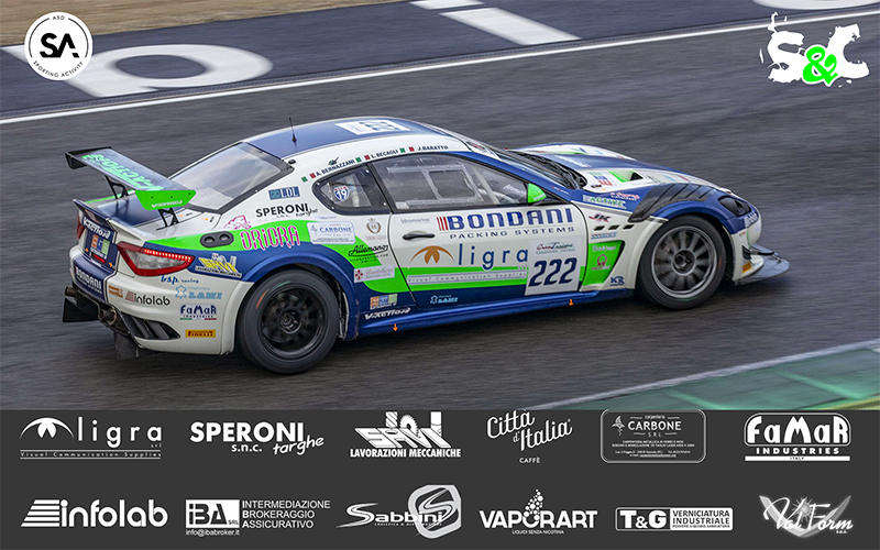 ALTRO WEEKEND TROPPO SFORTUNATO PER L’EQUIPAGGIO #222 AL CAMPIONATO ITALIANO GT