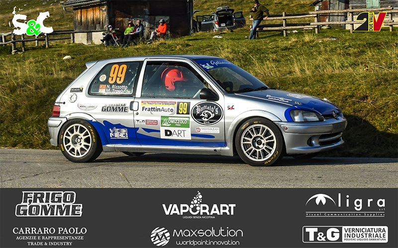 MIRCO TROVO’ E NICOLA RIZZOTTO AL RALLY DUE VALLI