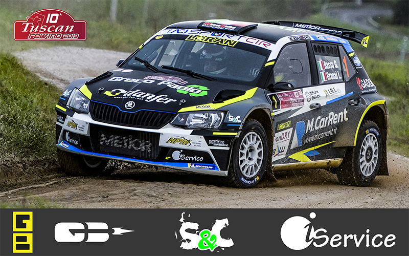 GIANDOMENICO BASSO E LORENZO GRANAI CAMPIONI ITALIANI RALLY 2019