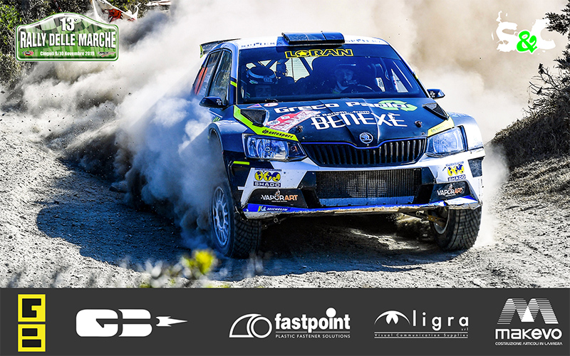 GARA TEST PER GIANDOMENICO BASSO E LORENZO GRANAI AL RALLY DELLE MARCHE