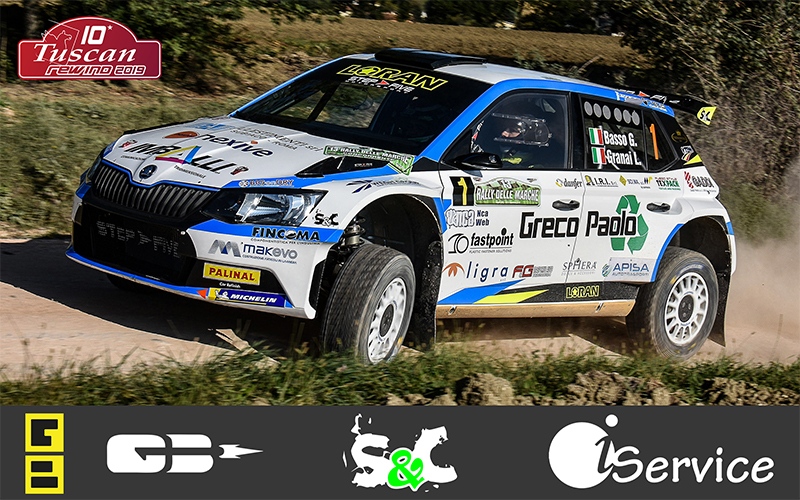 SUGLI STERRATI TOSCANI DEL 10° TUSCAN REWIND L’ATTO FINALE DEL CAMPIONATO ITALIANO RALLY 2019
