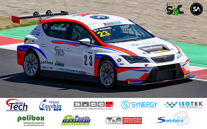 BUONA LA PRIMA PER FABIO ANTONELLO AL TCR ITALY SPRINT