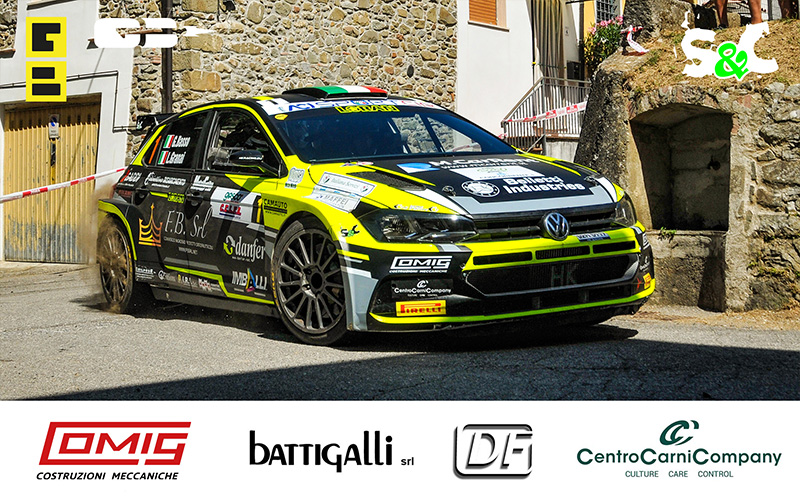 SECONDO POSTO ASSOLUTO PER GIANDOMENICO BASSO E LORENZO GRANAI AL 43° RALLY DEL CIOCCO