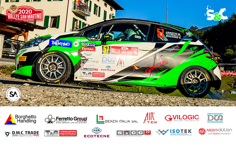 SECONDA POSIZIONE DI CLASSE R2 PER WILLIAMS ZANOTTO E CHRISTIAN BUCCINO