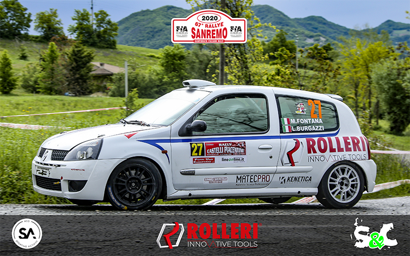 MAURO FONTANA E HARSHANA RATNAYAKE AL 67° RALLYE SANREMO