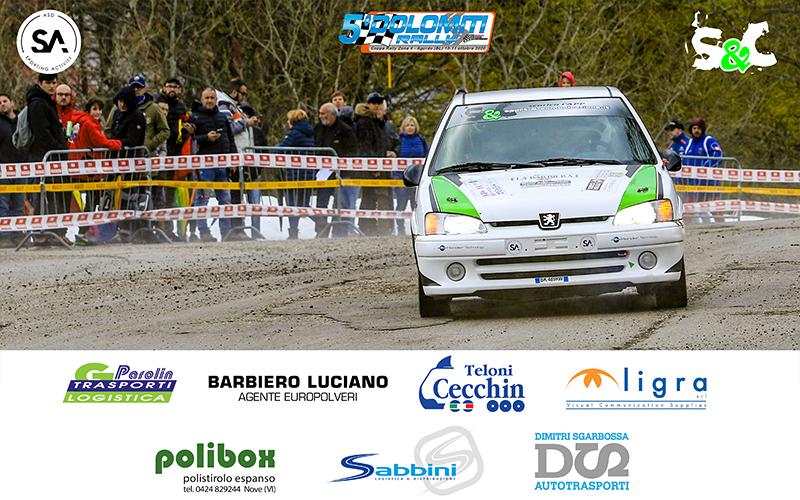 MANUELE MICHELETTO ED IL FRATELLO LORENZO PRONTI PER IL 5° DOLOMITI RALLY