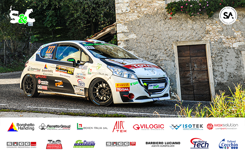 RITIRO AMARO PER WILLIAMS ZANOTTO E CHIARA CORSO AL 38° RALLY DUE VALLI