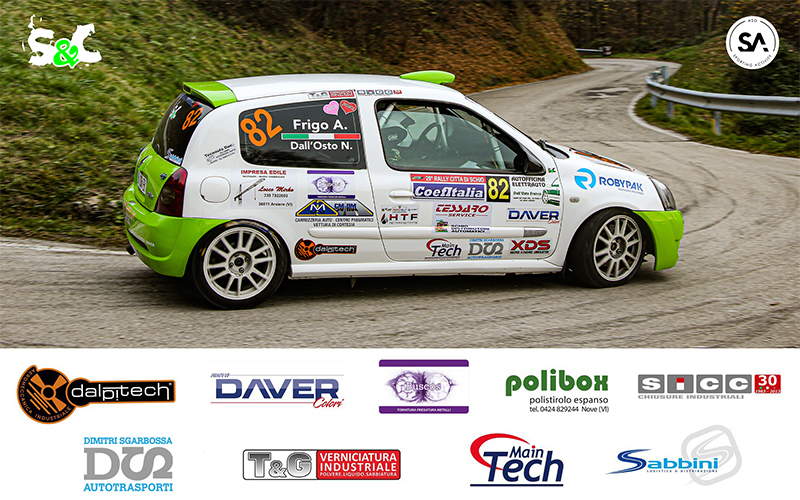 SECONDO POSTO DI CLASSE N3 PER NICOLA DALL’OSTO AL 29° RALLY CITTÀ DI SCHIO