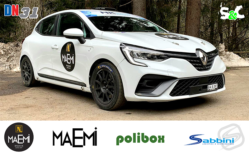 AL VIA LA STAGIONE 2021 DI DAVIDE NICELLI AL CAMPIONATO ITALIANO RALLY R1 E AL TROFEO RENAULT