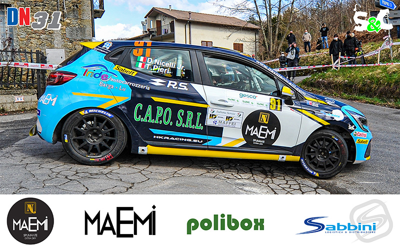 PRIMO POSTO IN R1 PER DAVIDE NICELLI AL RALLY DEL CIOCCO