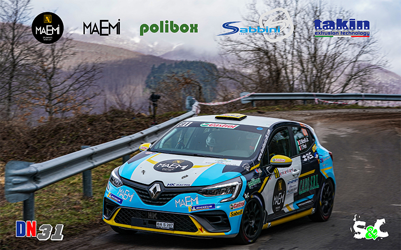 DAVIDE NICELLI AL VIA DEL 68° RALLYE SANREMO